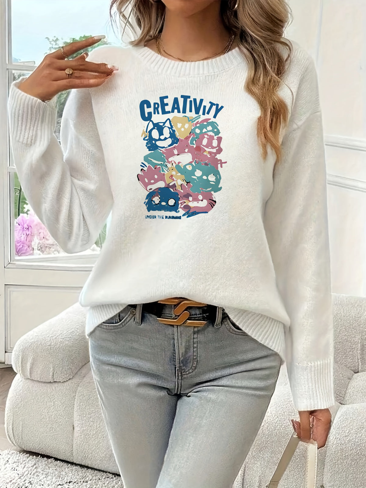 Monster Minds Club Sweater