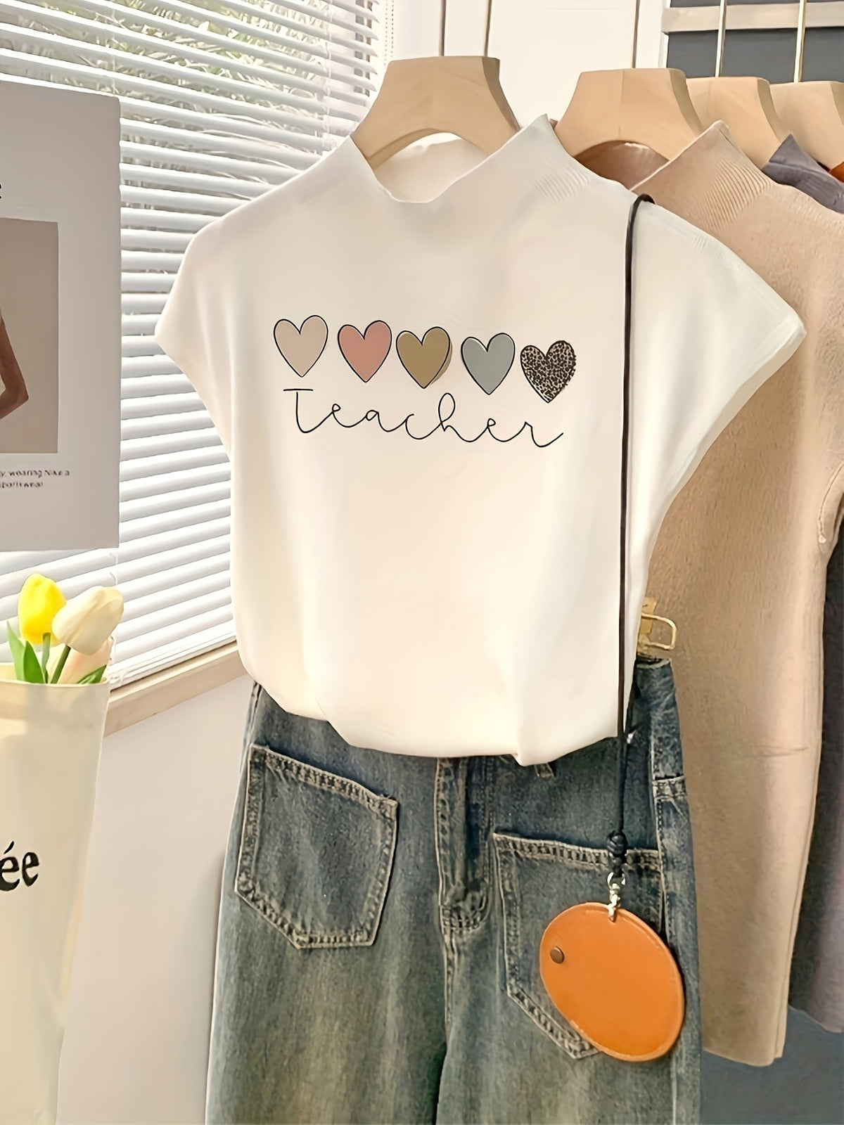 Hearts for Teacher Tank