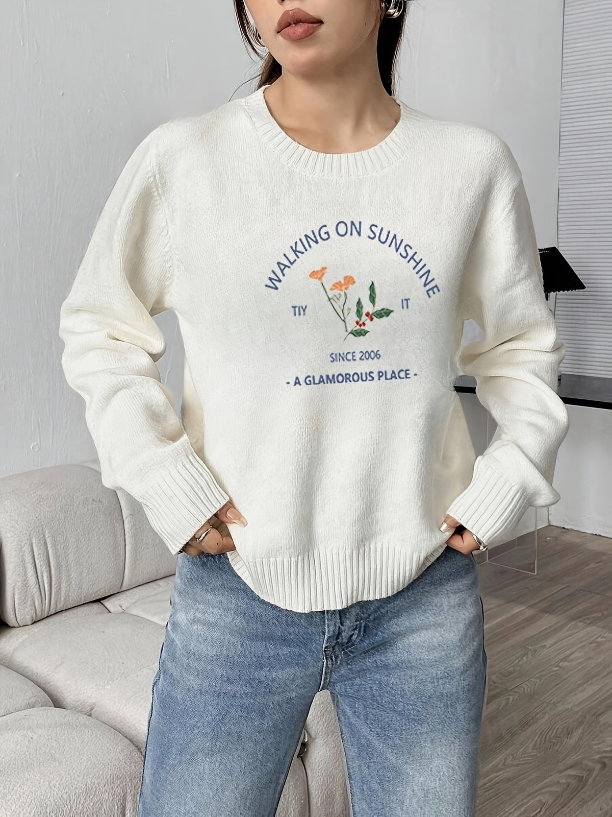 Golden Escape Sweater