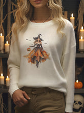 Pumpkin Hunt Witch Sweater