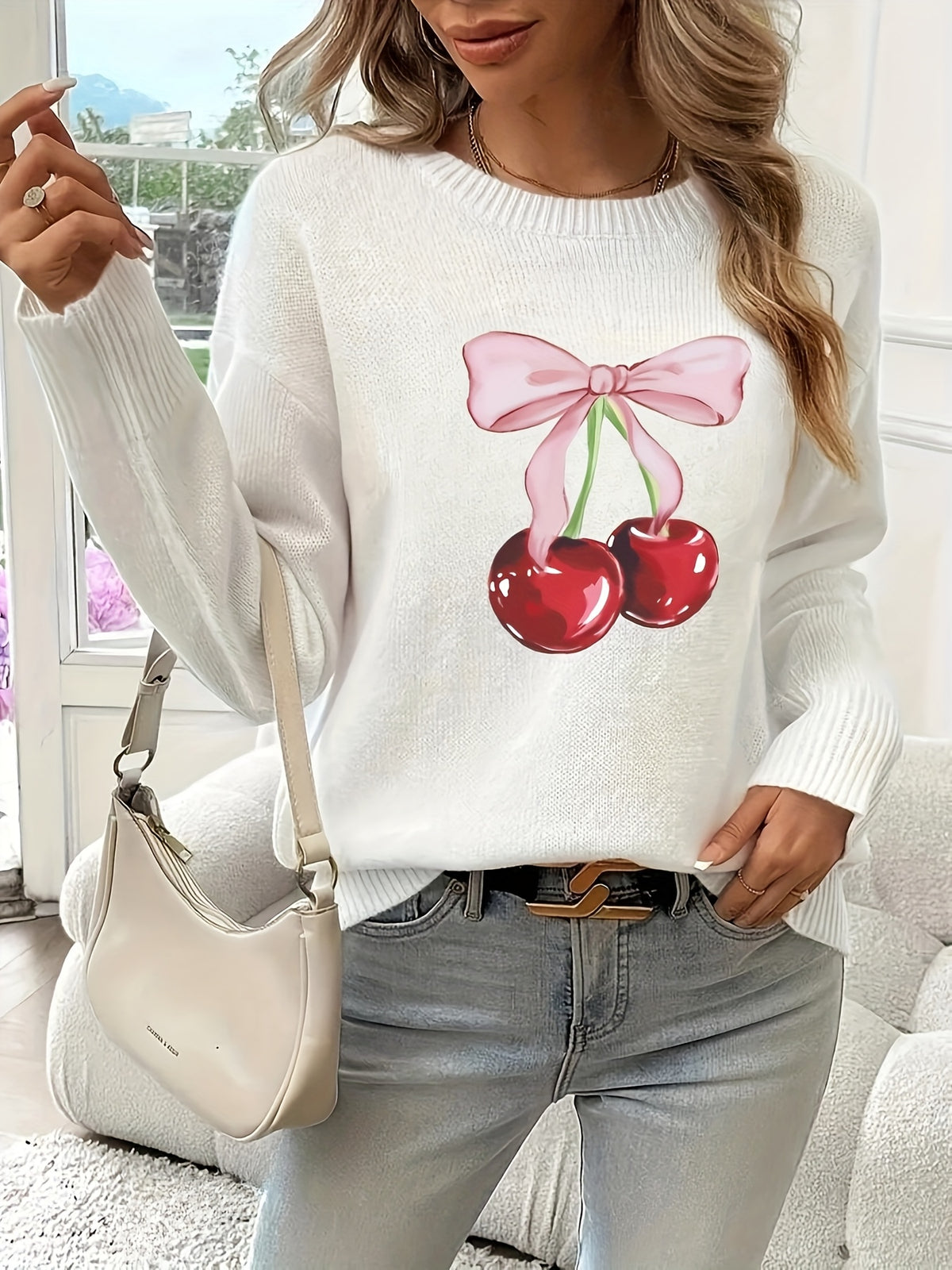 Cherry Charm Sweater