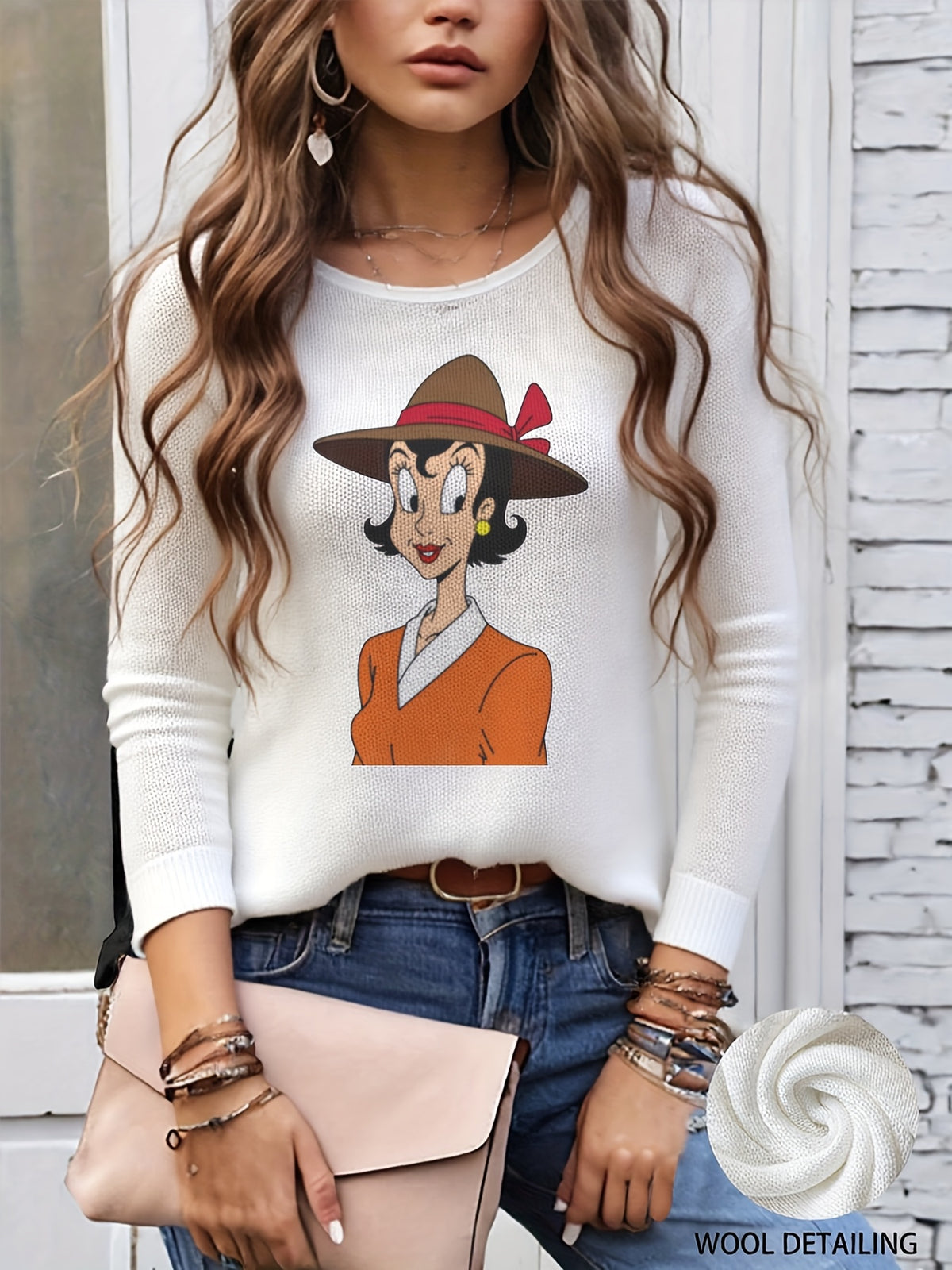 Lady in the Hat Sweater