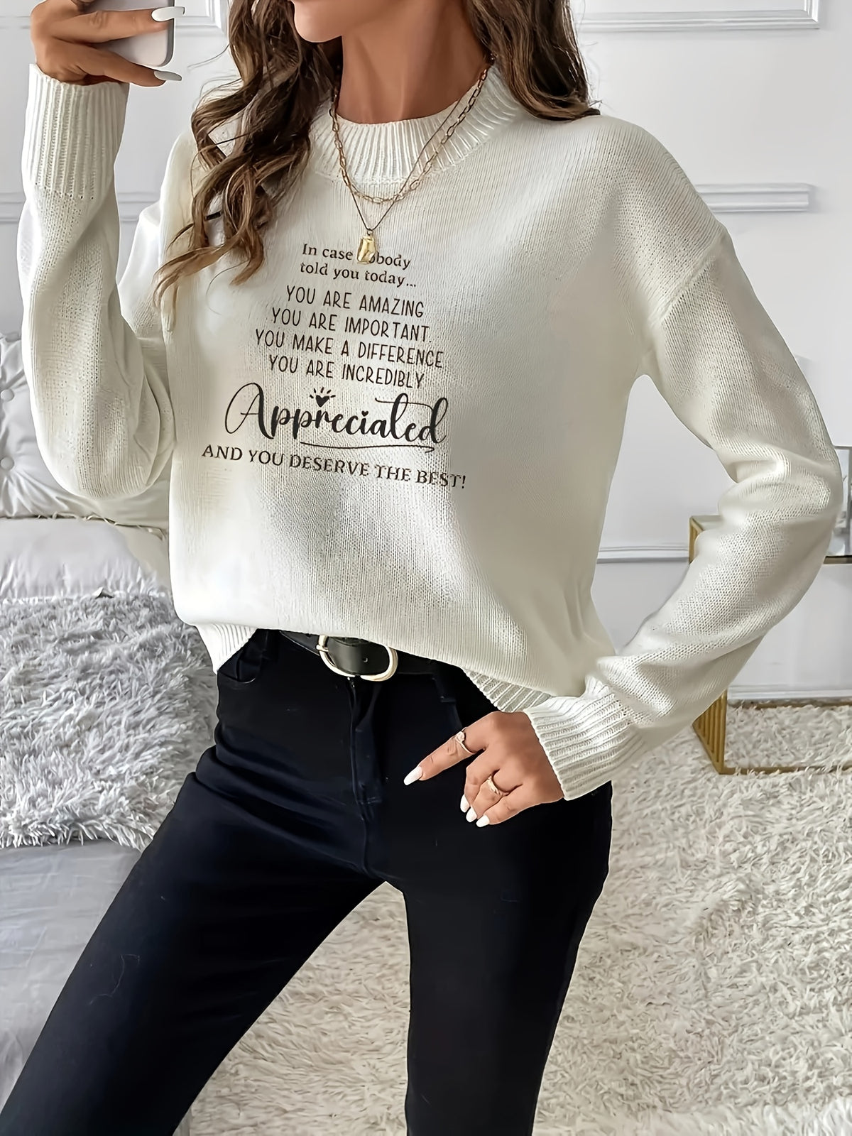 Deeply Appreciated Sweater