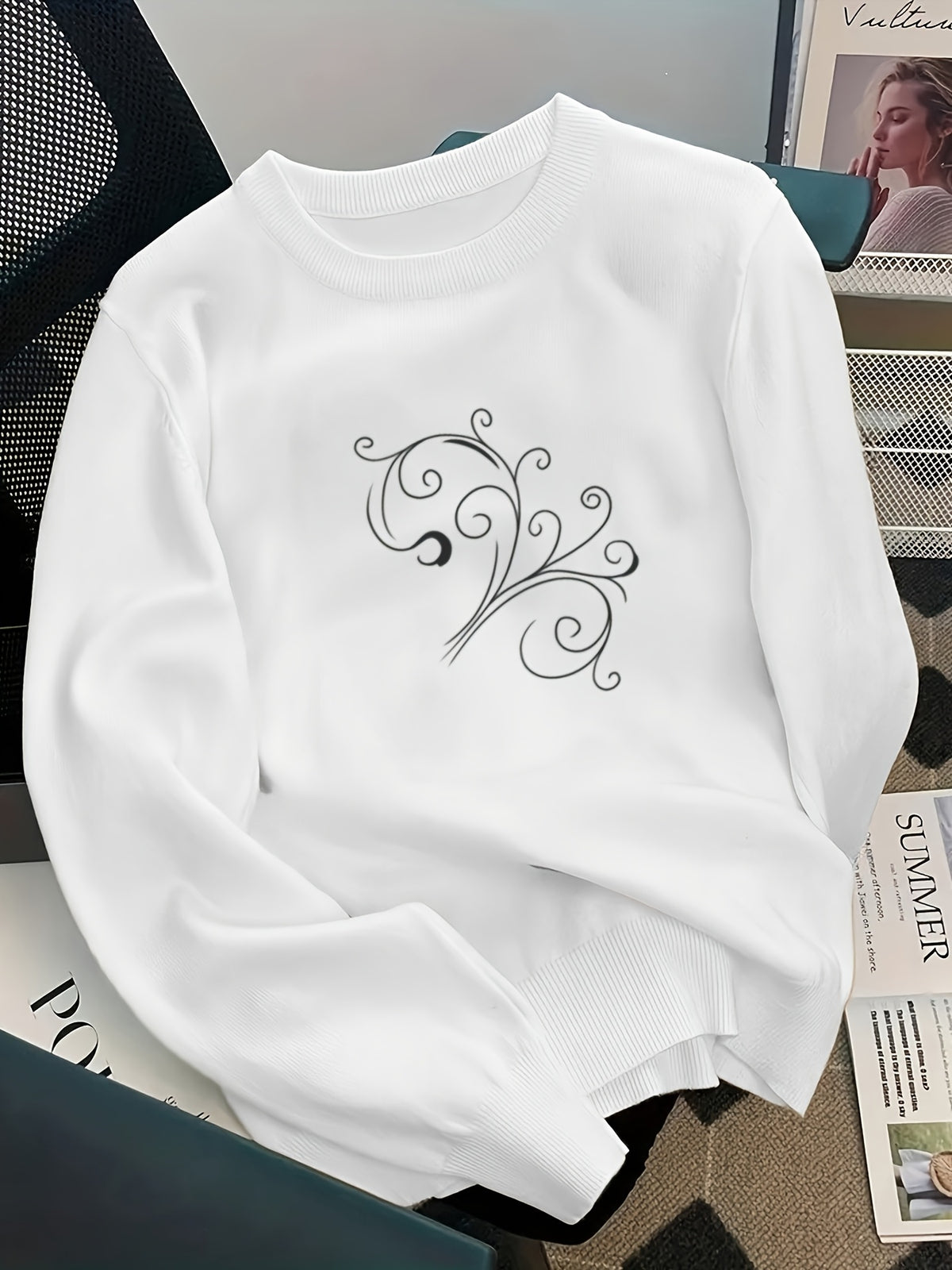 Boho Soul Pattern Sweater