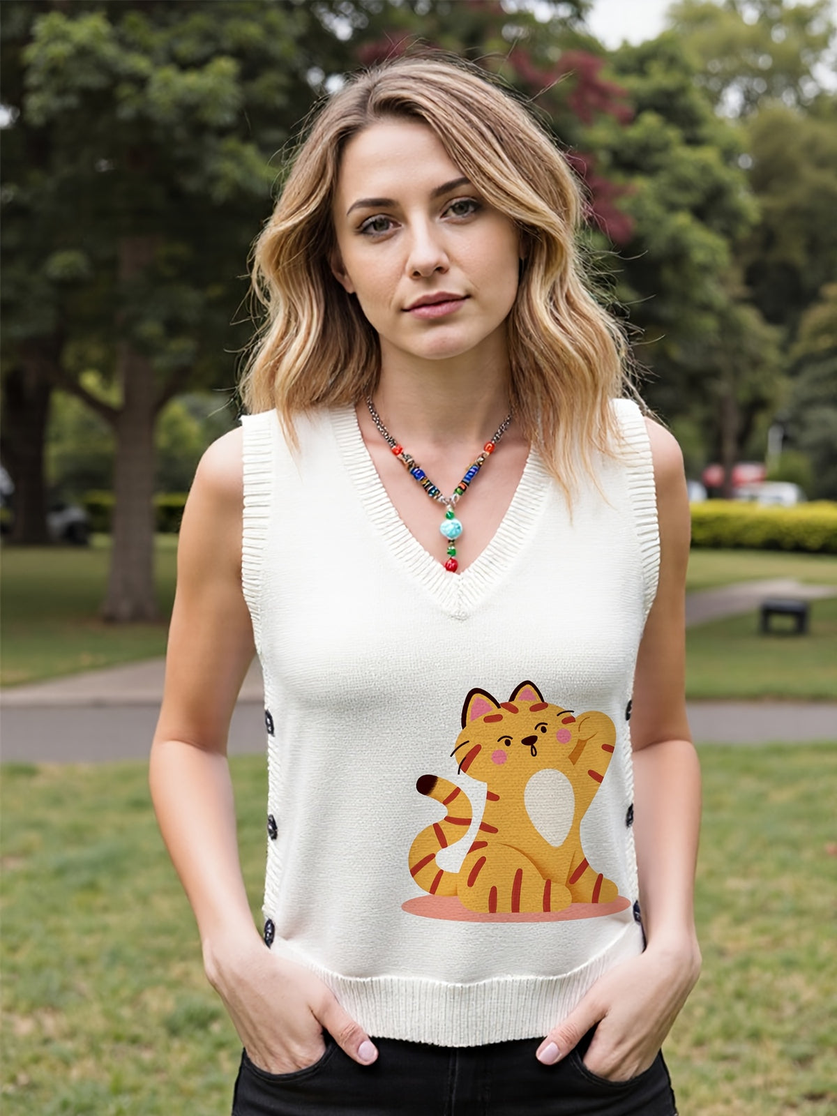 Confused Tiger Vest