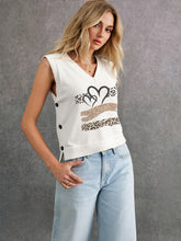 Textured Love Vest