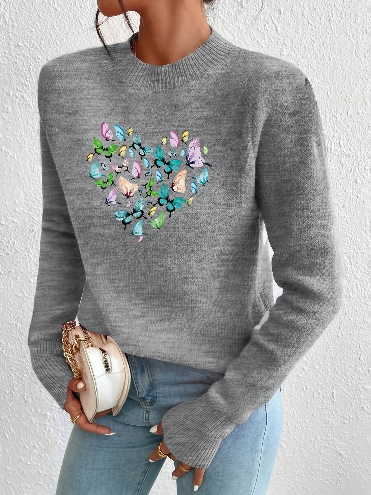 Blooming Heart Sweater
