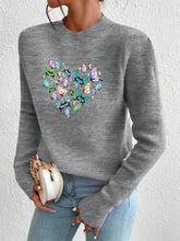 Blooming Heart Sweater