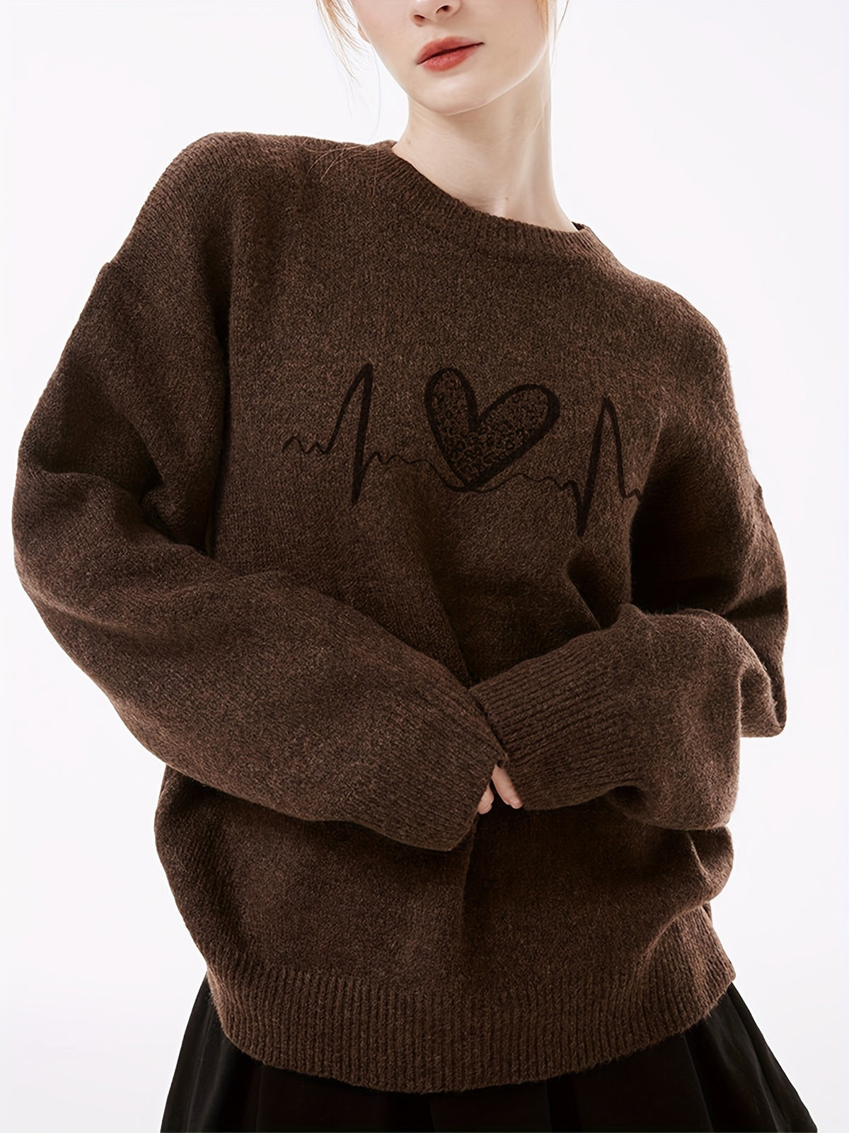 Heartbeat Wave Sweater