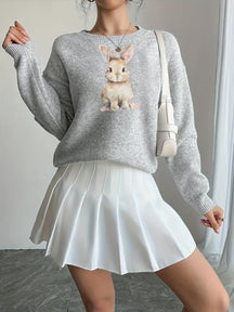 Staring Bunny Sweater