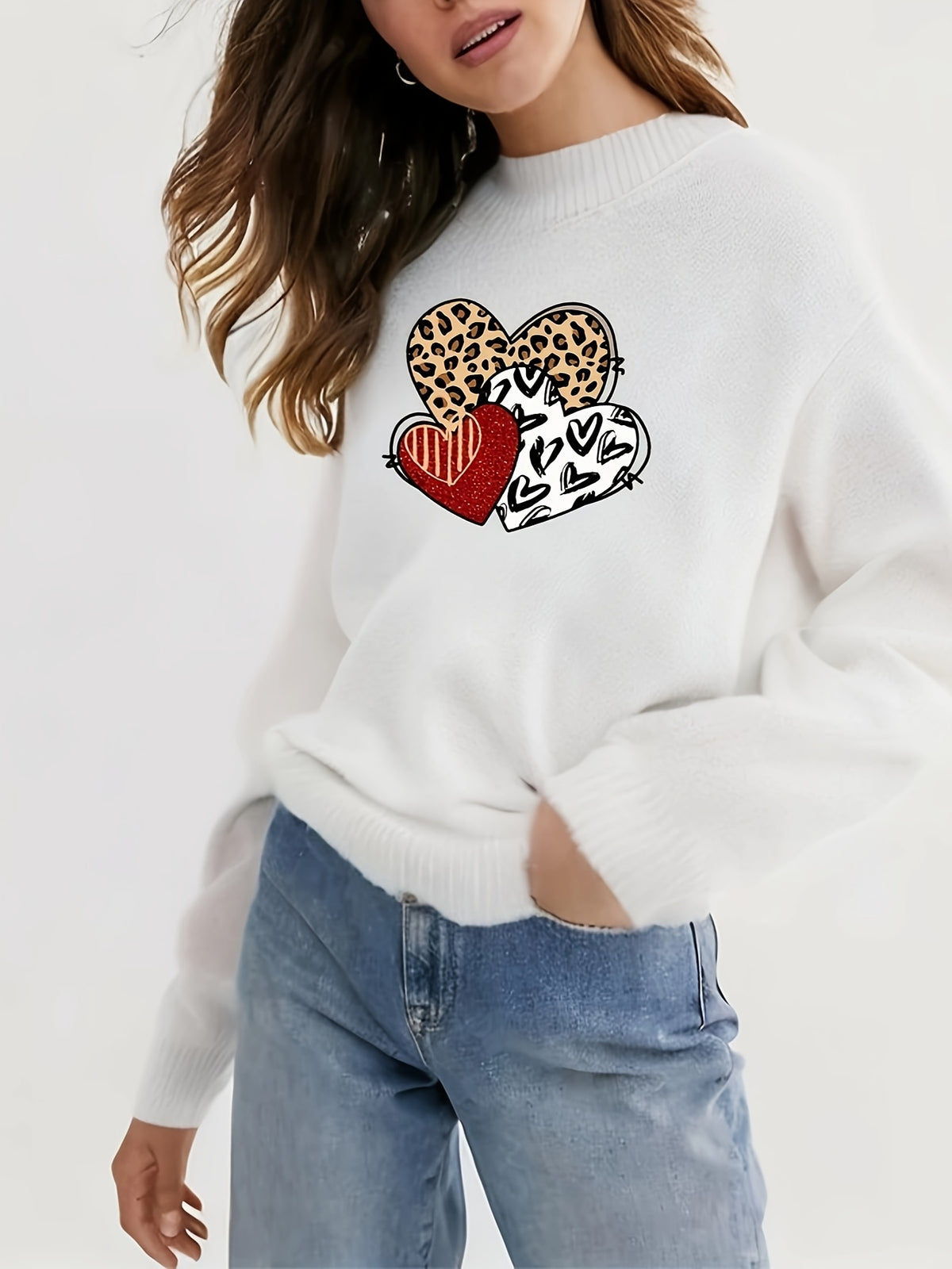 Triple Love Pop Sweater