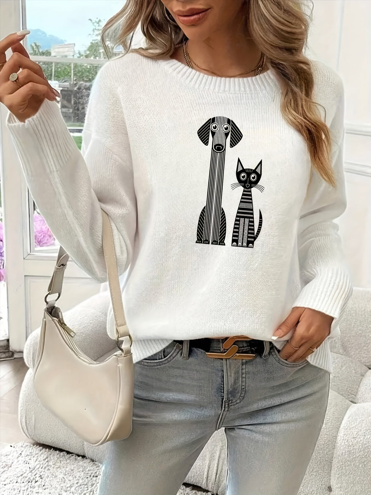 Paws in Harmony Sweater