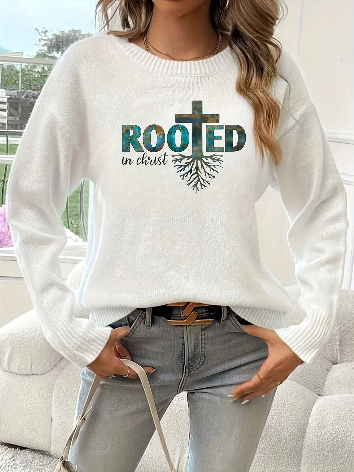 Rooted in Faith Sweater