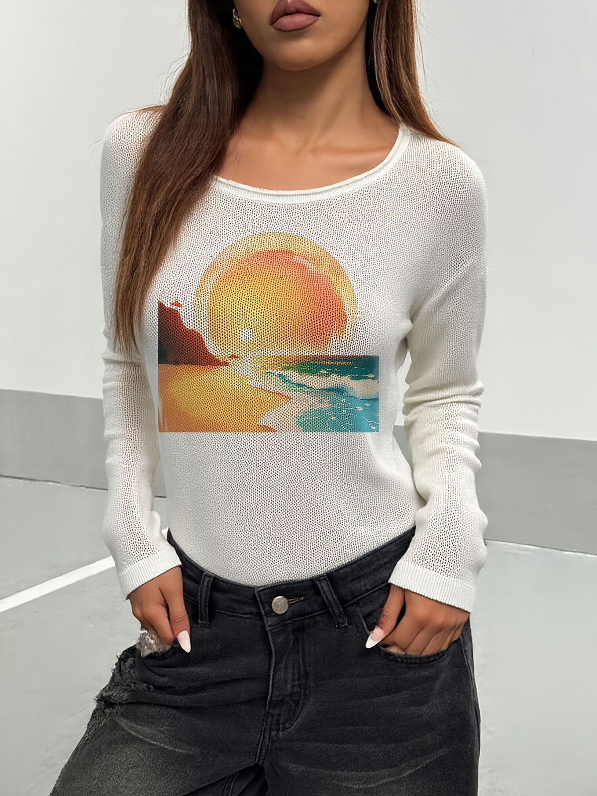 Coastal Blaze Sweater