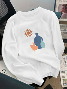 Sunlit Vases Sweater