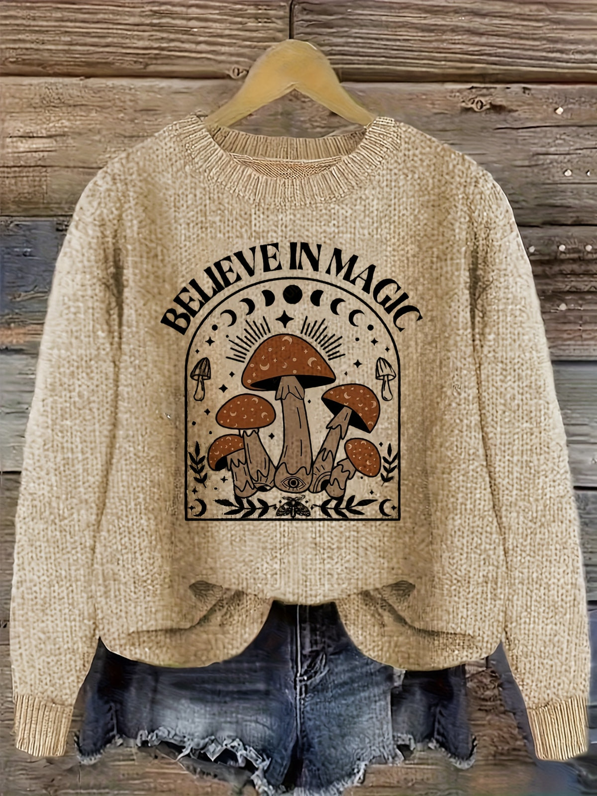 Mushroom Magic Sweater