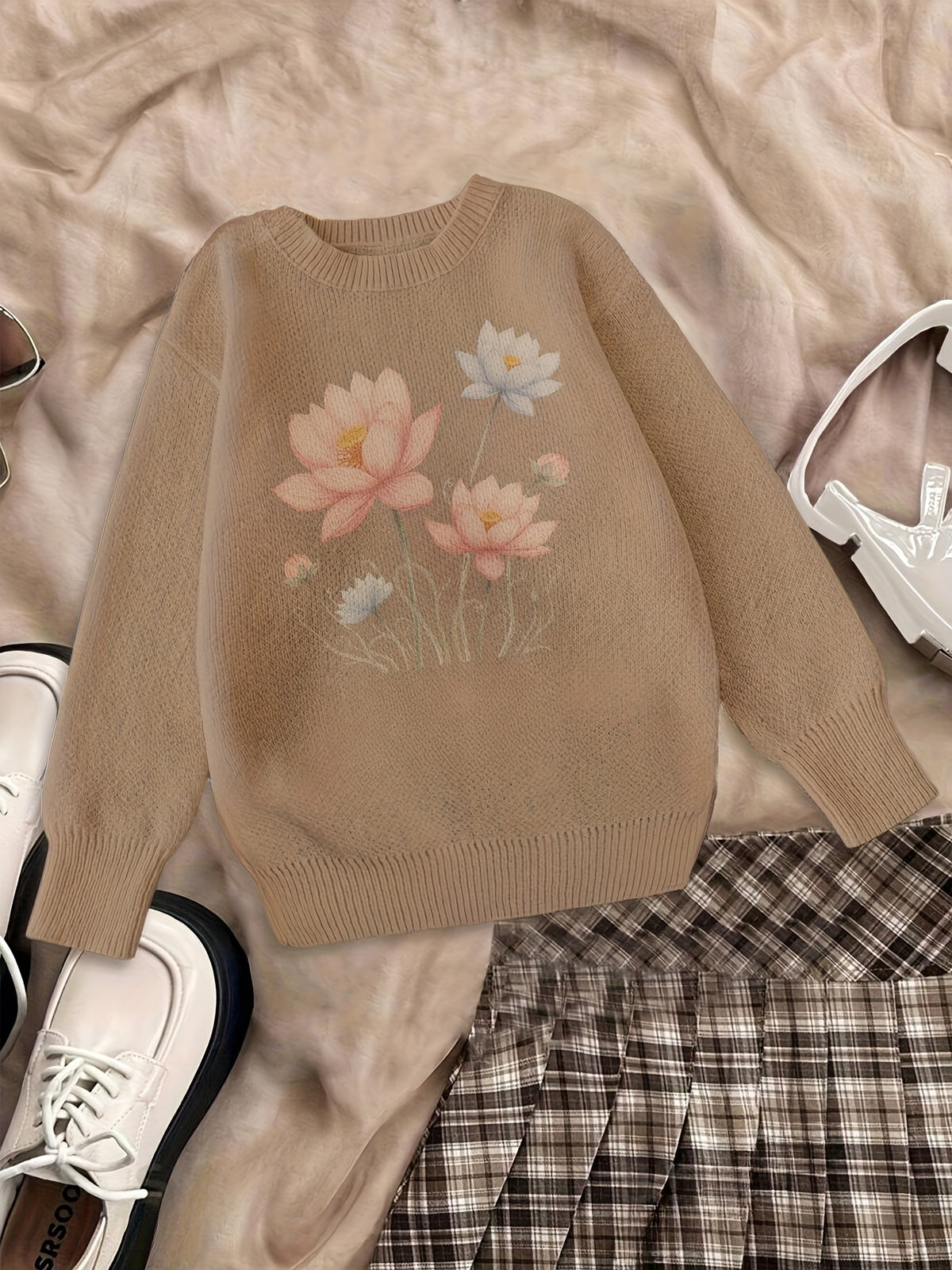 Lotus Whisper Sweater