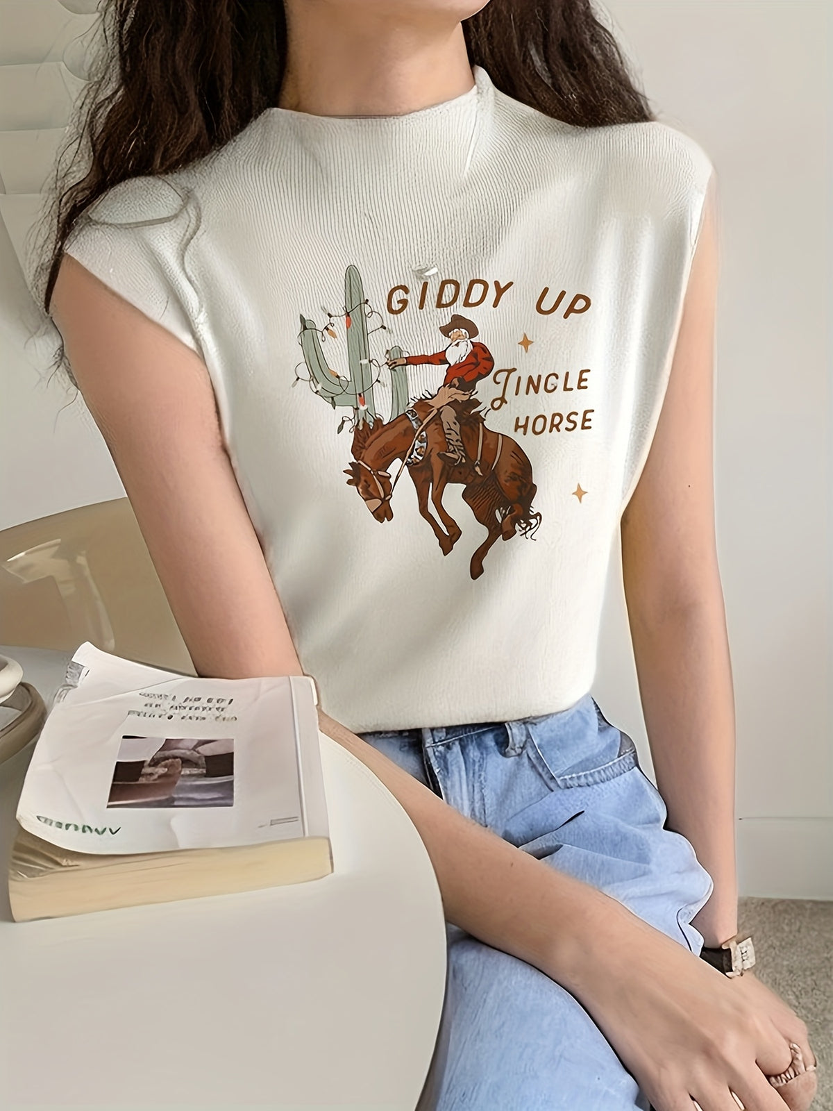 Holiday Hoofbeats Tank