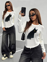 Midnight Whiskers Sweater