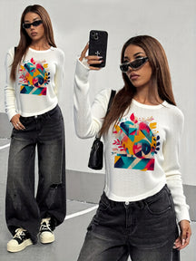 Color Chaos Sweater