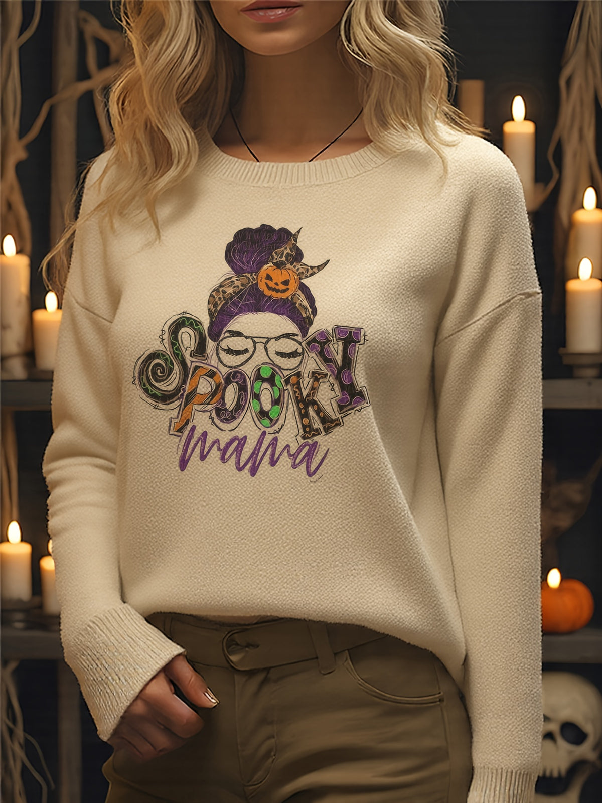 Spooky Mama Sweater