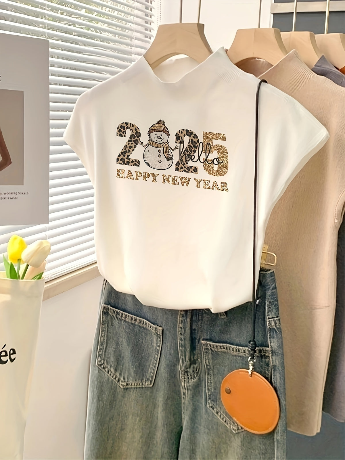 New Year Glow Tank