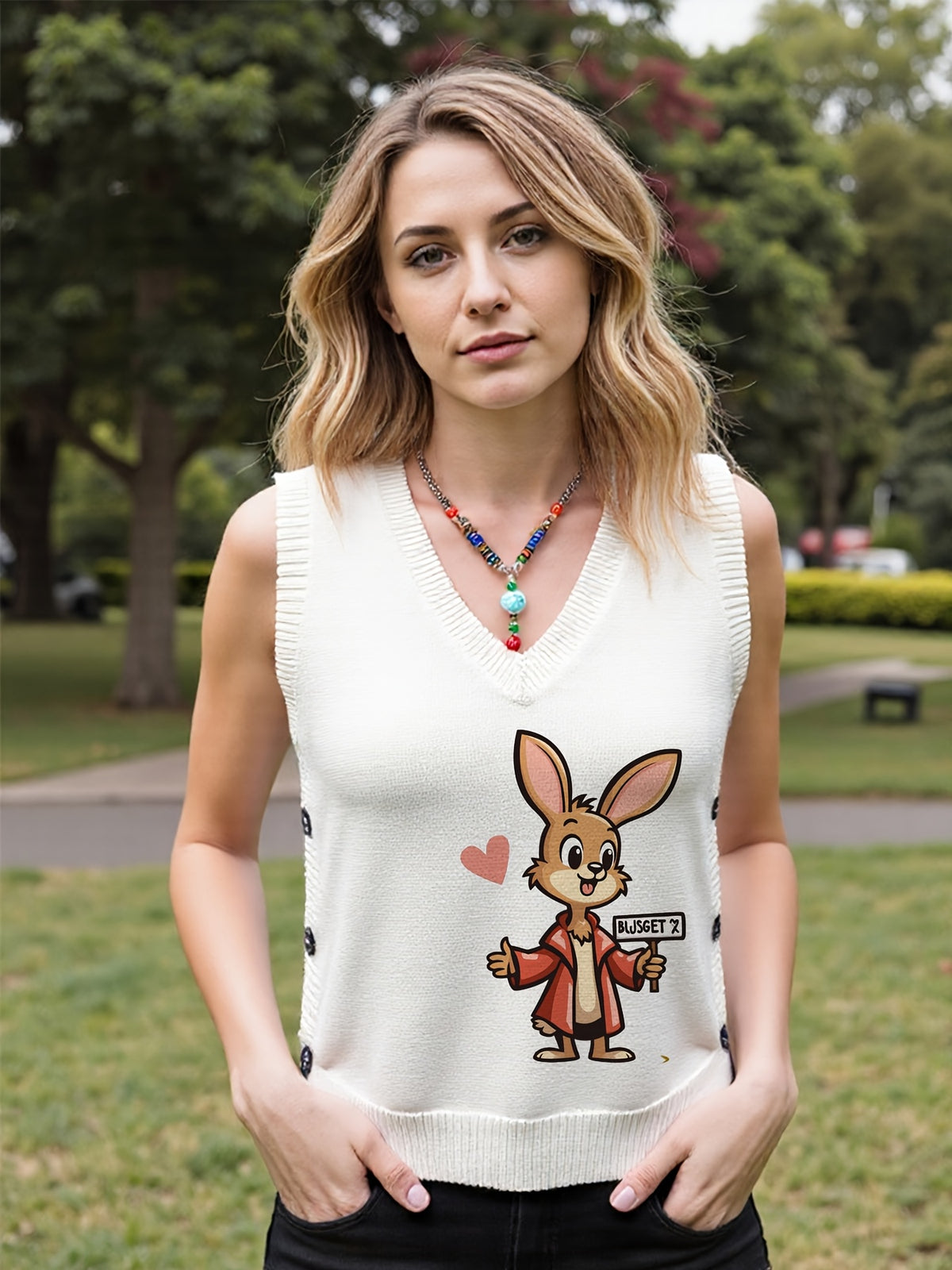 Message Bunny Vest