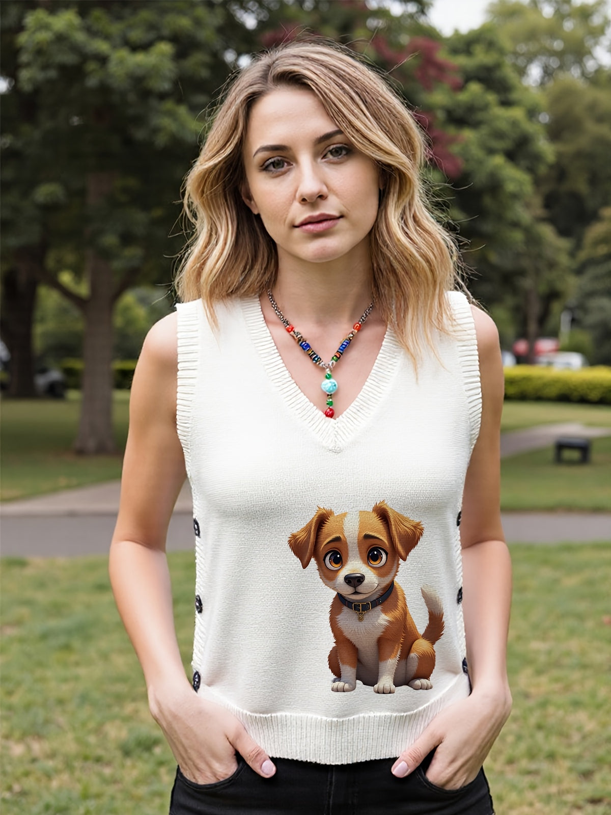 Confused Pup Vest