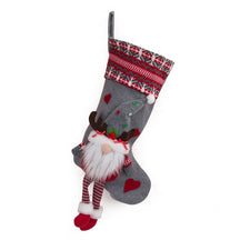 Faceless Old Man With Long Legs Christmas Stocking Gift Bag