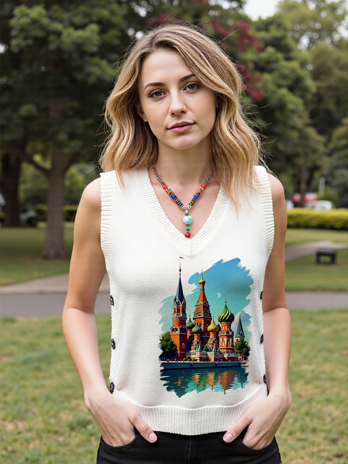 Red Square Majesty Vest