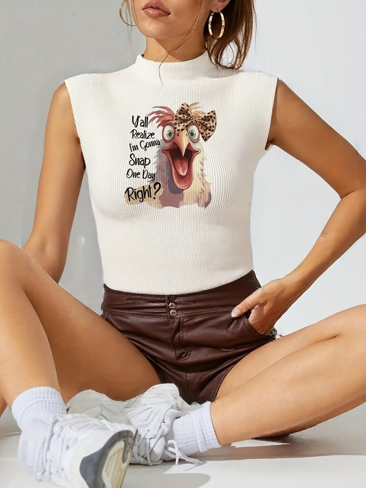 Sassy Rooster Snap Tank