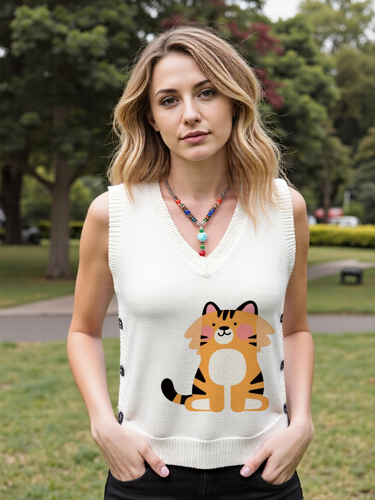 Chubby Charm Tiger Vest