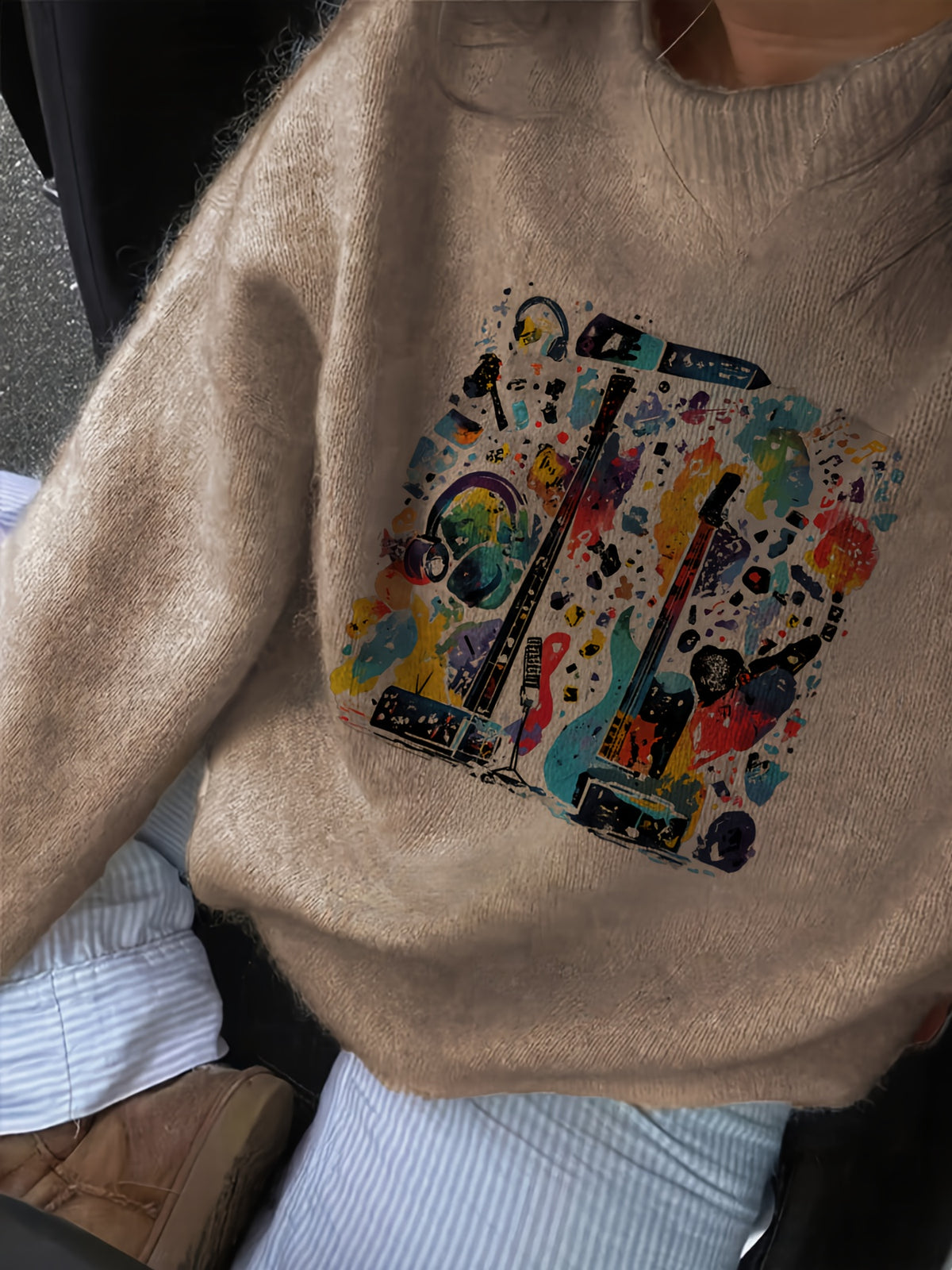 Doodle Rush Sweater