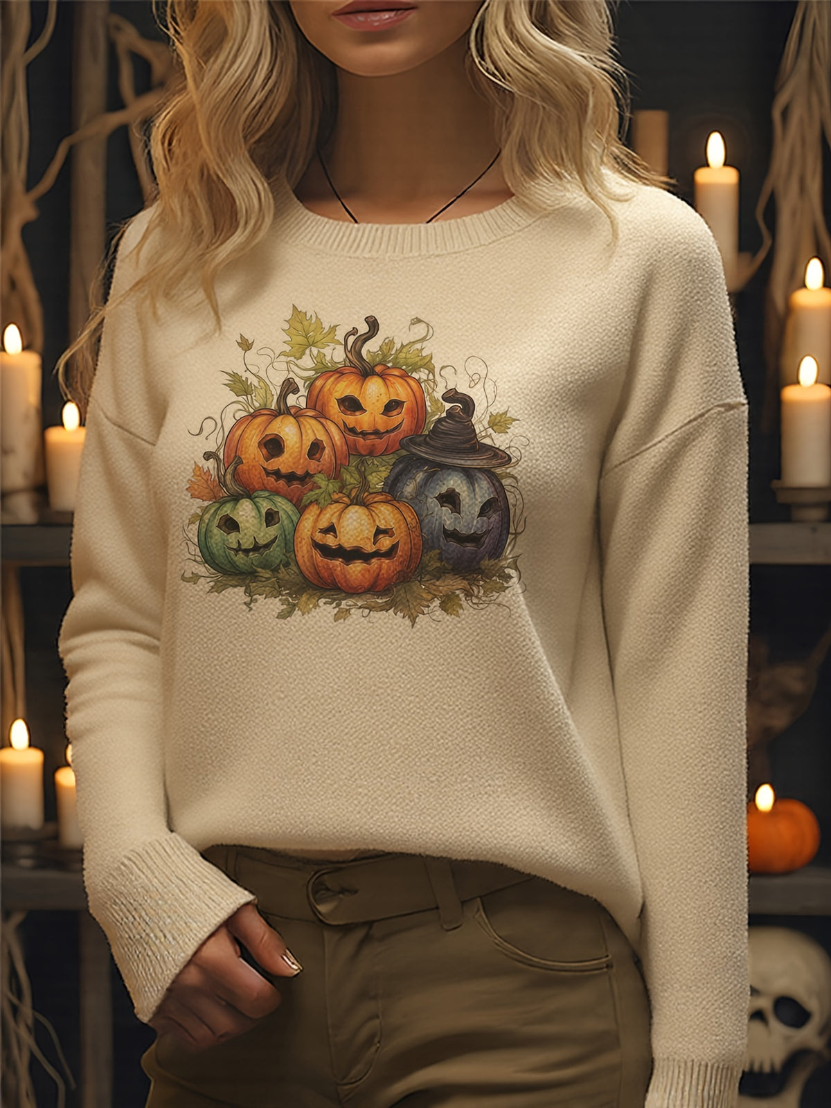 Pumpkin Parade Sweater