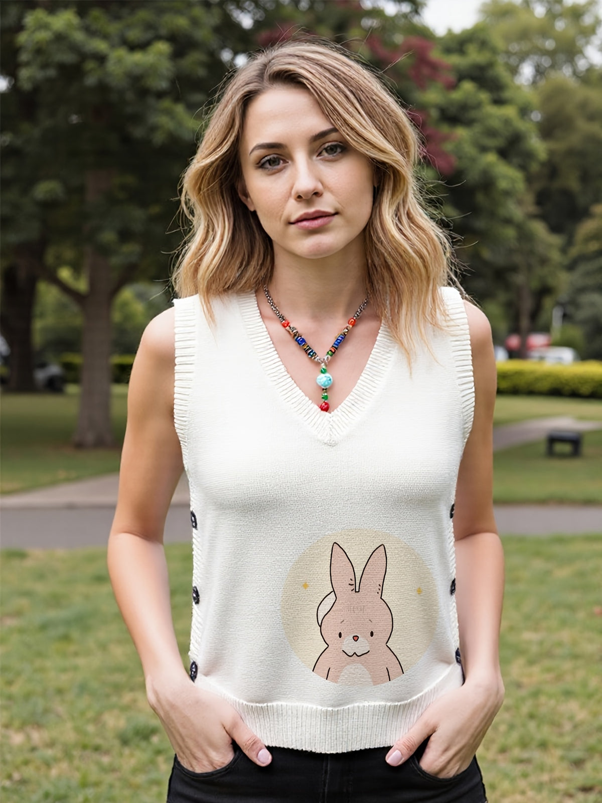 Melancholy Bunny Vest