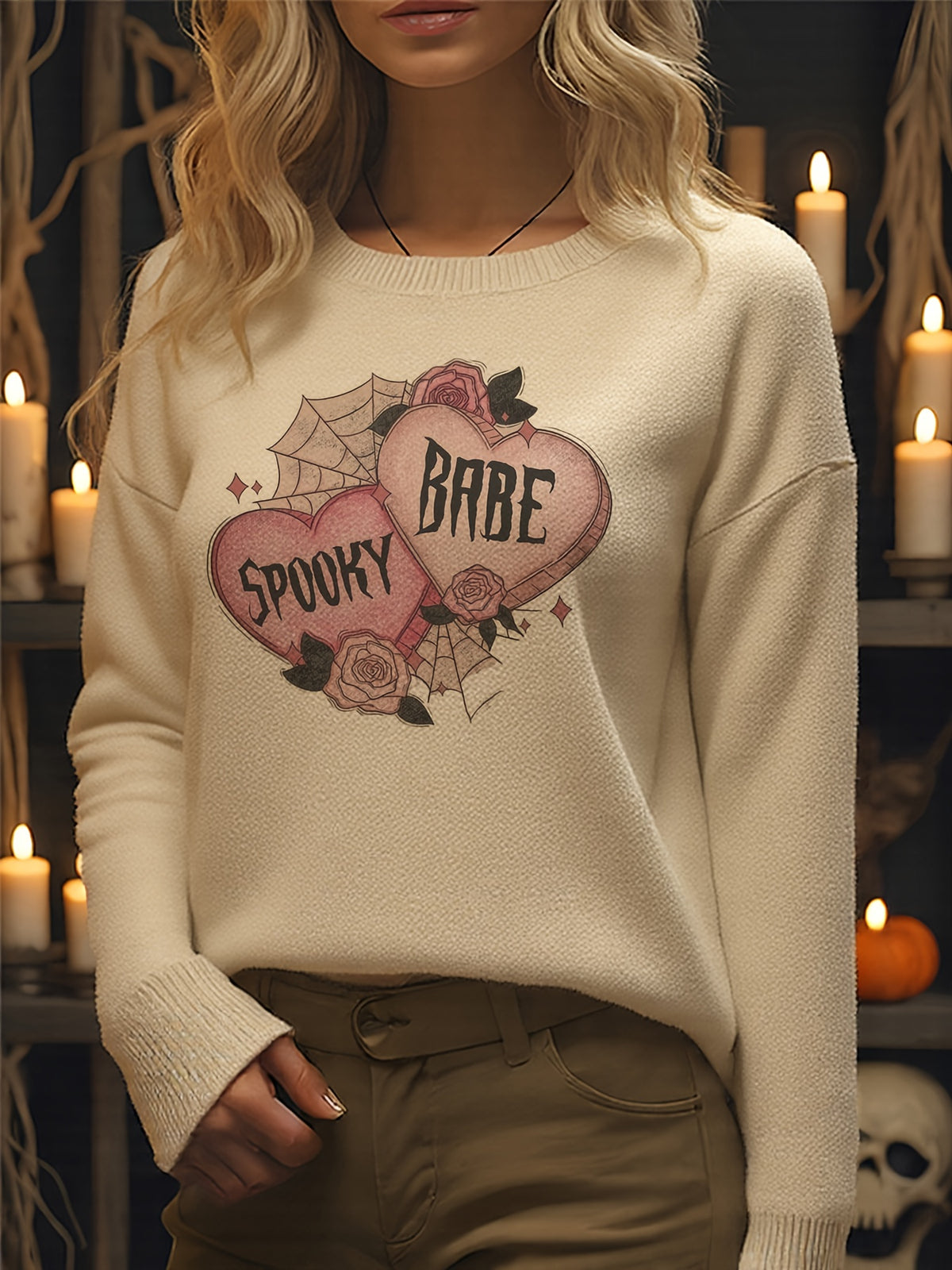 Spooky Babe Sweater