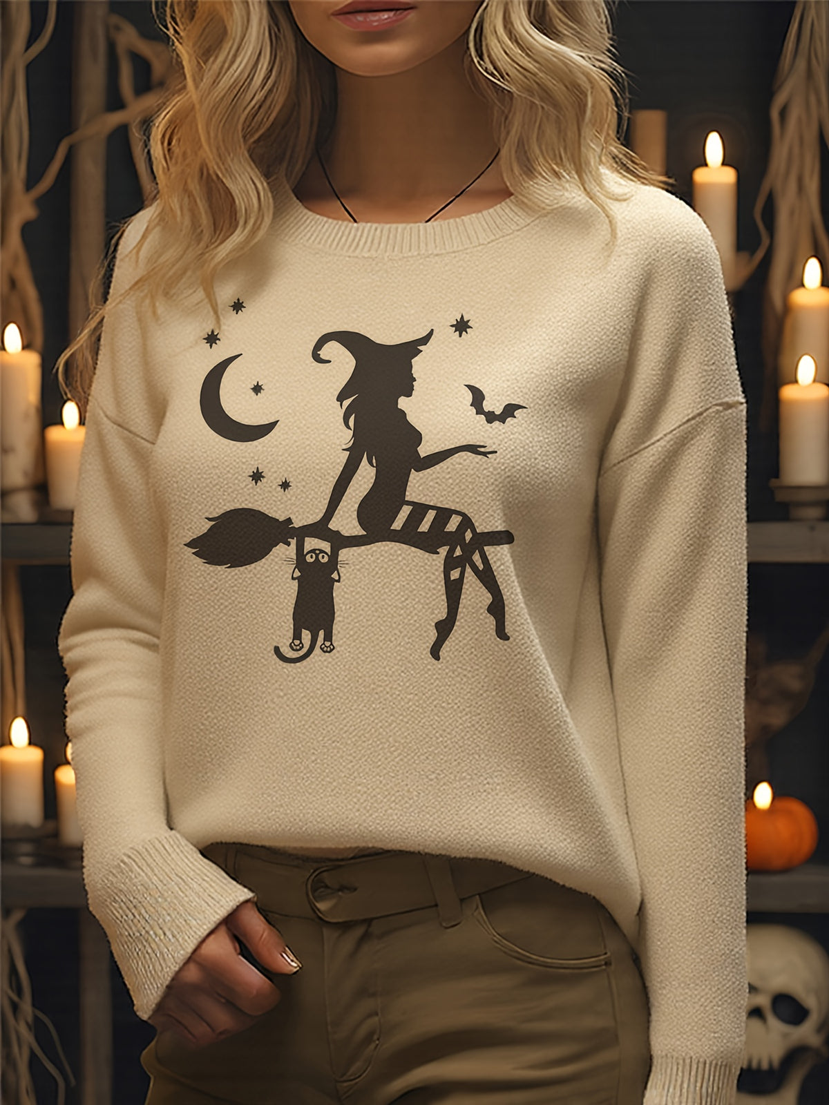 Moonlit Flight Sweater