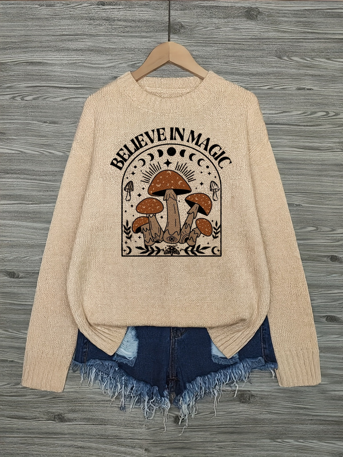 Mushroom Magic Sweater