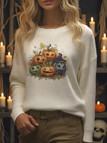 Pumpkin Party Crew Sweater