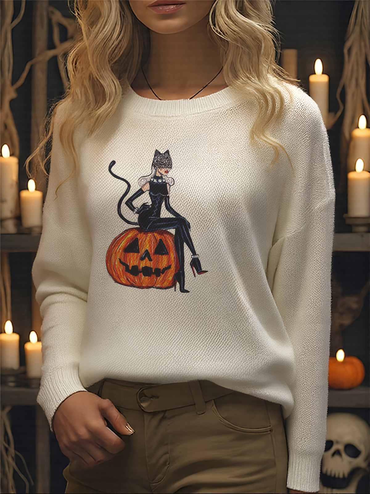 Pumpkin Prowler Sweater