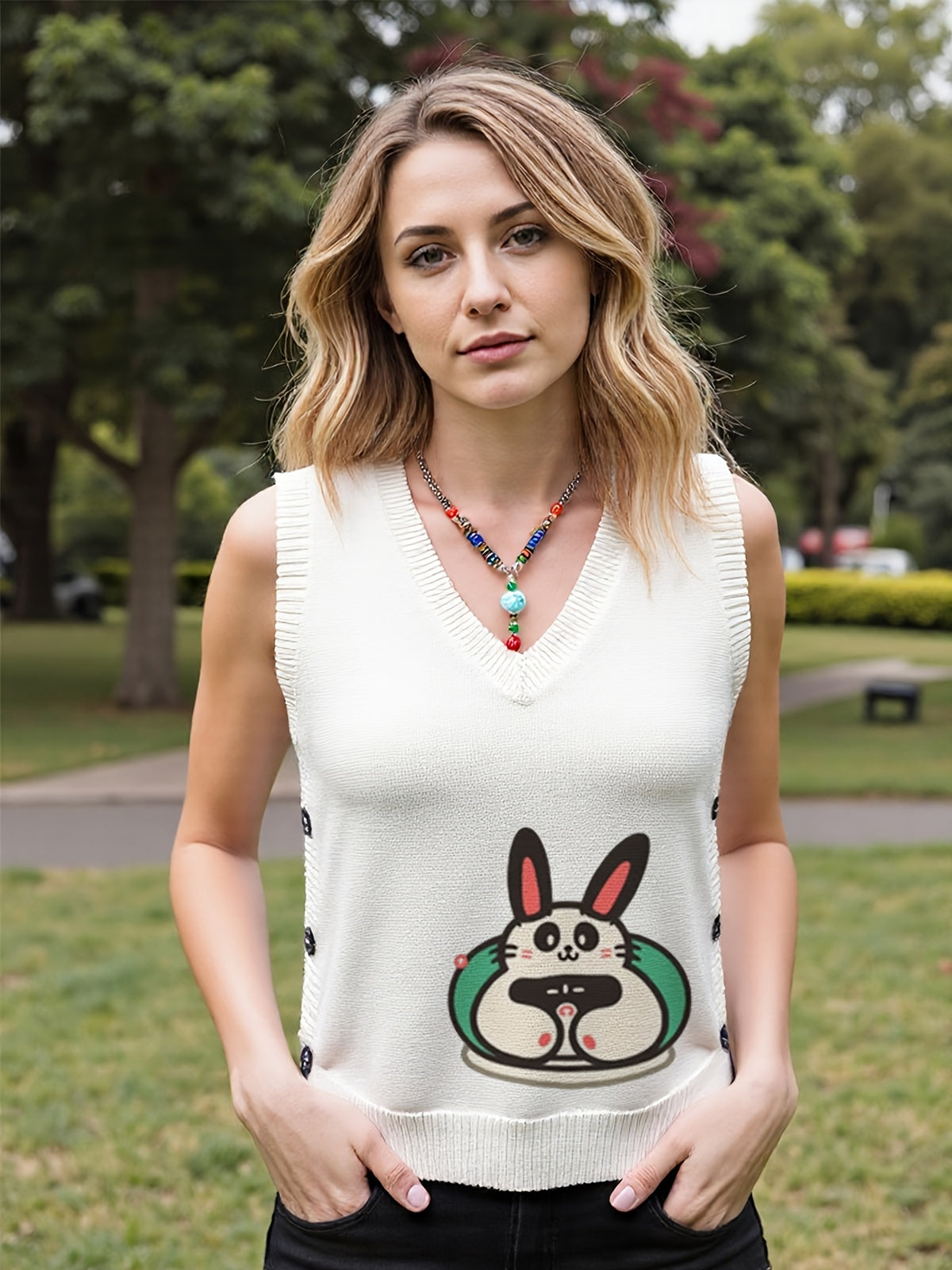 Wide-Eyed Whiskers Vest