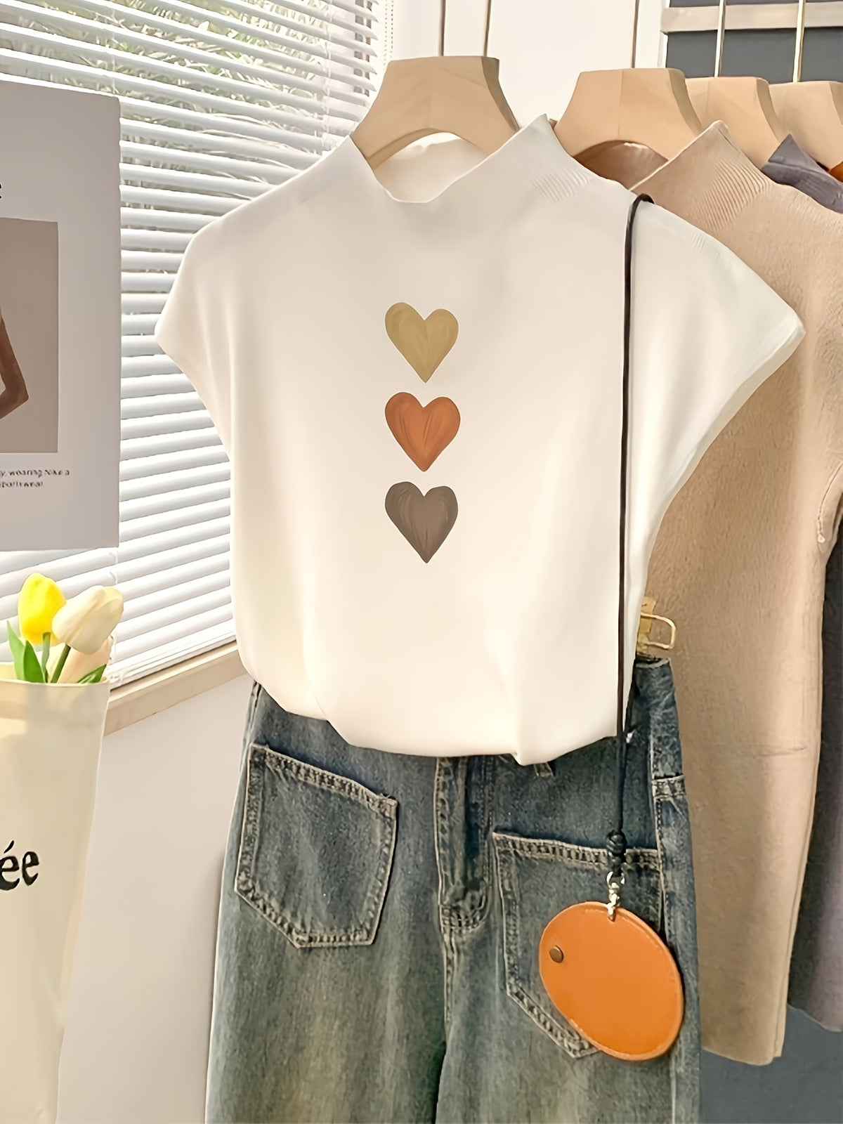 Tricolor Heartbeat Tank