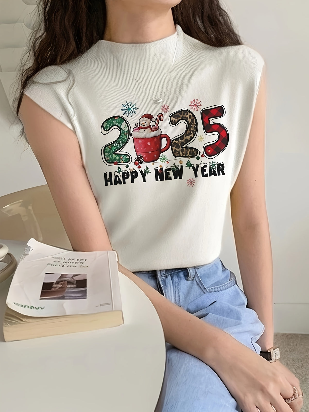 Snowy New Year 2025 Tank
