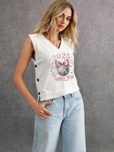 2025 New Year Bow Vest