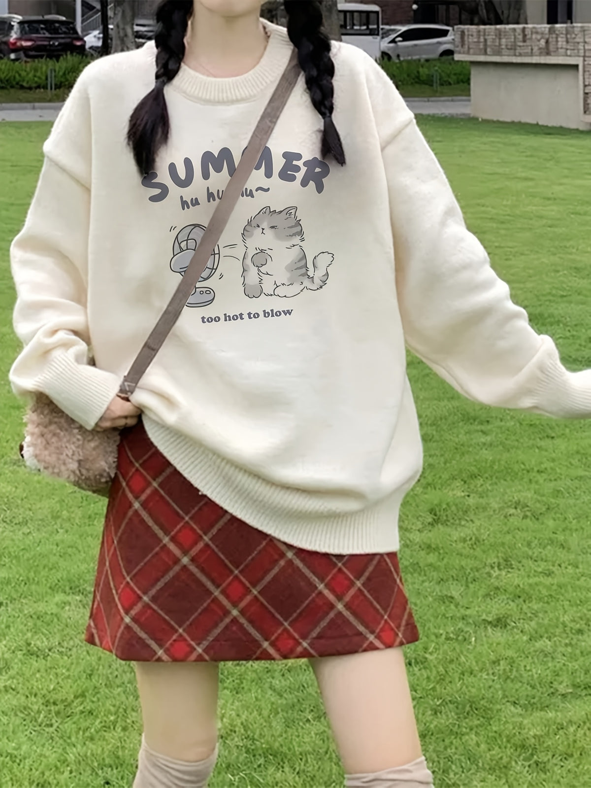 Breezy Kitty Sweater