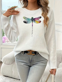 Dreamy Dragonfly Sweater