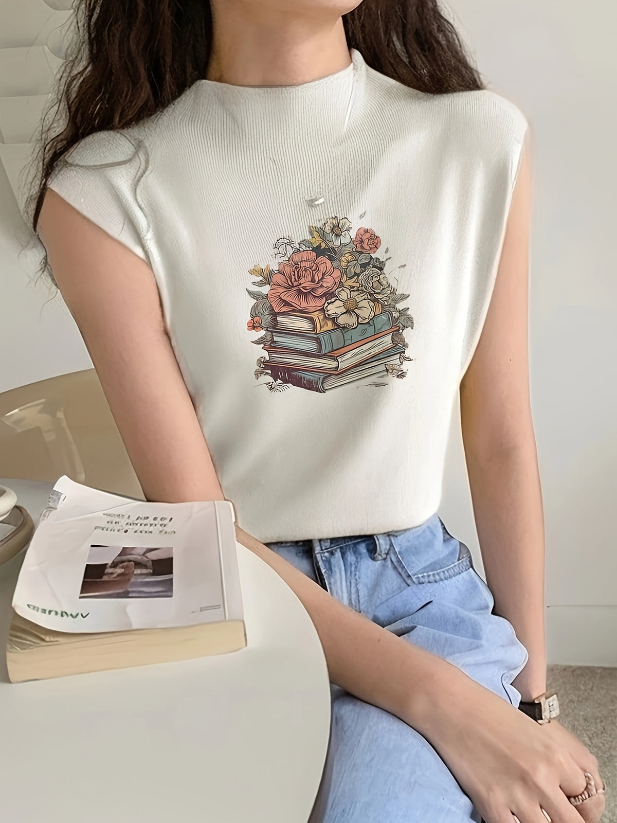 Bloom from Books Tank
