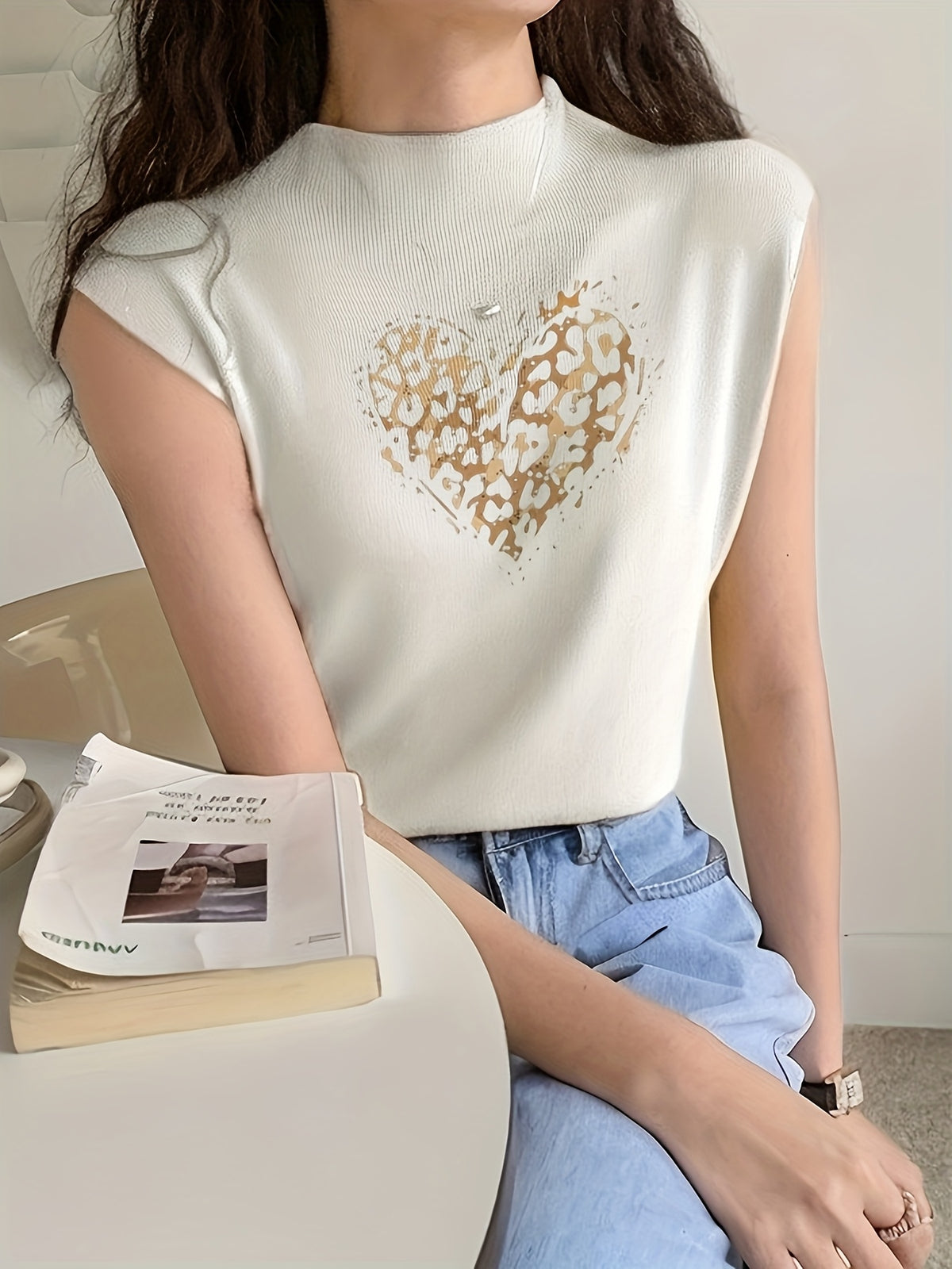 Woodgrain Heart Tank