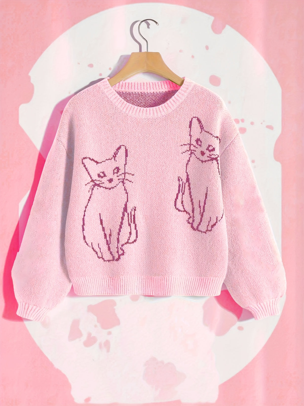 Sketchy Kitty Sweater