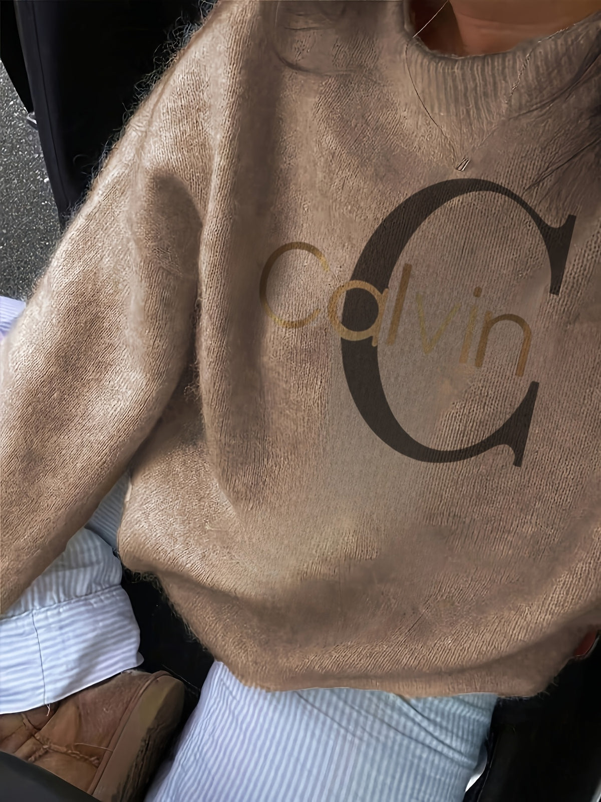 C for Calvin Sweater